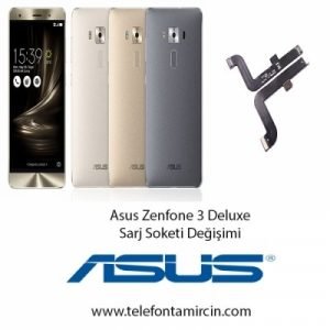 Asus Zenfone 3 Deluxe Şarj Soket Değişimi