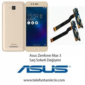 Asus Zenfone Max3 Şarj Soket Değişimi