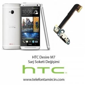 Htc Desire M7 Sarj Soketi Değişimi