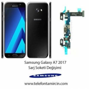 Samsung A7 2017 Şarj Soketi Değişimi