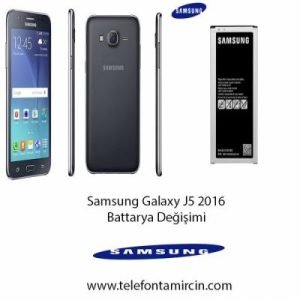 Samsung J5 2016 Pil Değişimi