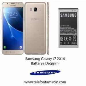Samsung J7 2016 Pil Değişimi