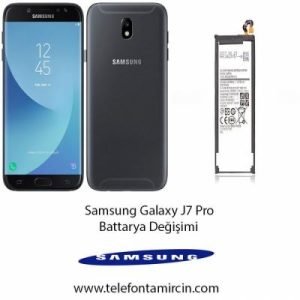 Samsung J7 Pro  Pil Değişimi
