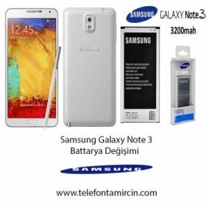 Samsung Note 3 Pil Değişimi