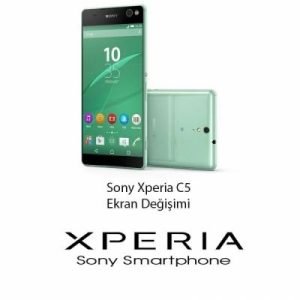 Sony Xperia C5 Cam ve Ekran Değişimi