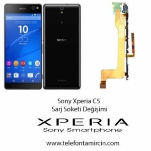 Sony Xperia C5 Şarj Soketi Değişimi