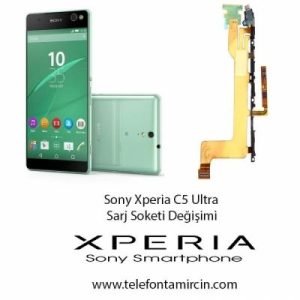 Sony Xperia C5 Ultra Şarj Soketi Değişimi