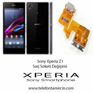 Sony Xperia Z1 Şarj Soketi Değişimi