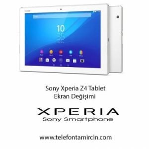 Sony Xperia Z4 Tablet Ekran Değişimi