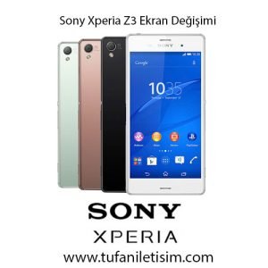 Sony Xperia Z3 Ekran Değişimi