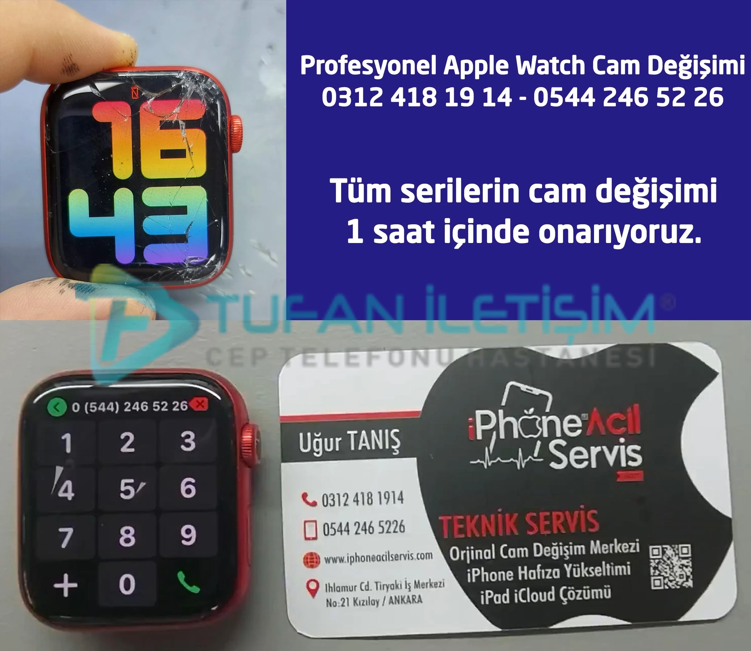 Apple Watch SE 2. Nesil Ekran Değişimi - Görsel 4