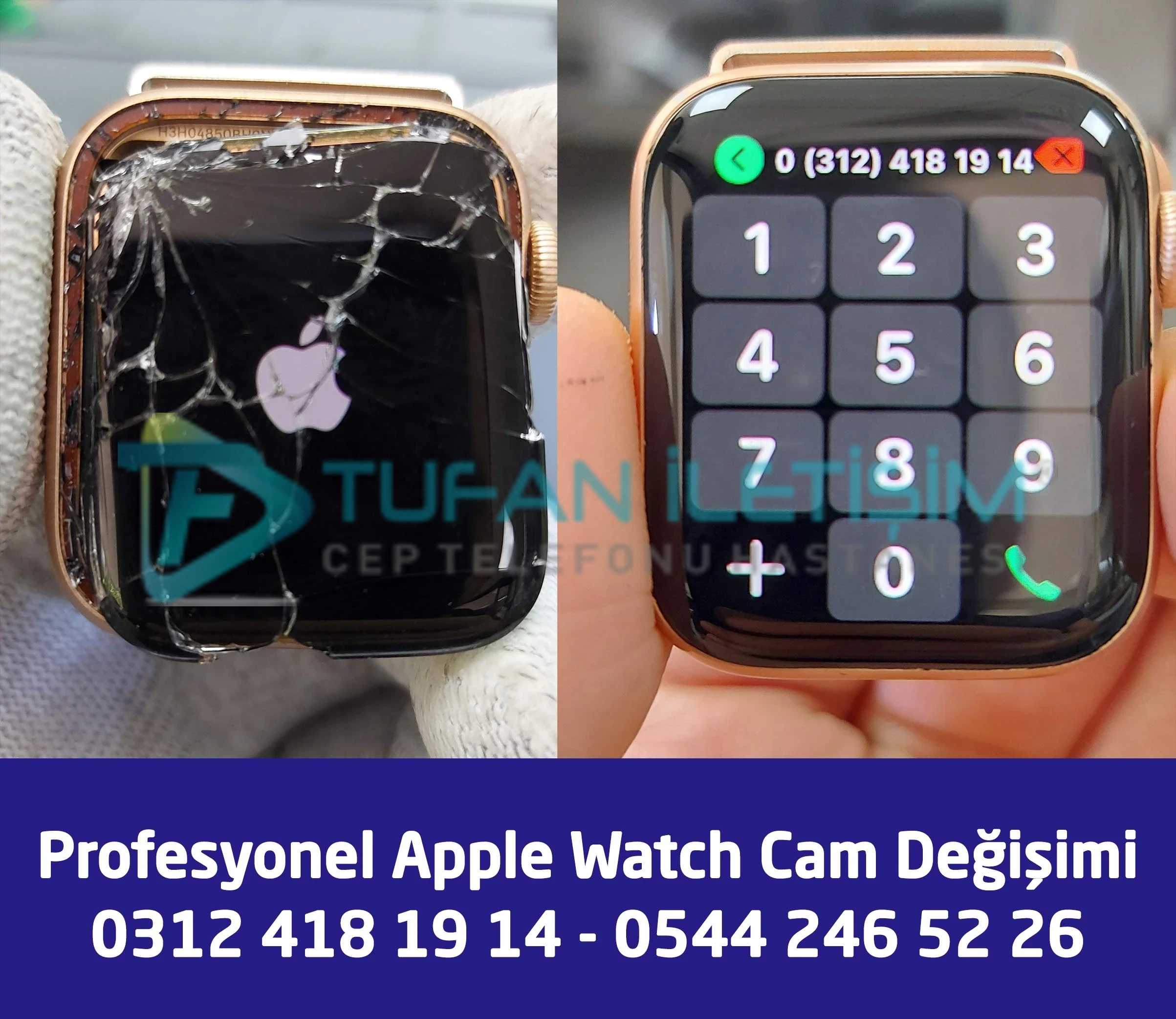 Apple Watch SE 2. Nesil Ekran Değişimi