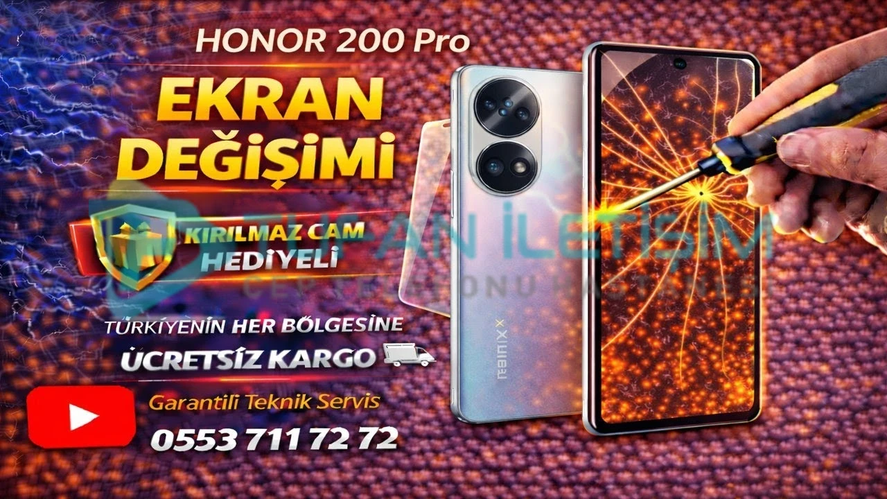 Honor 200 Pro Cam Değişimi