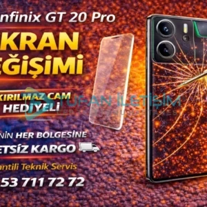 Infinix GT 20 Pro Ekran Değişimi
