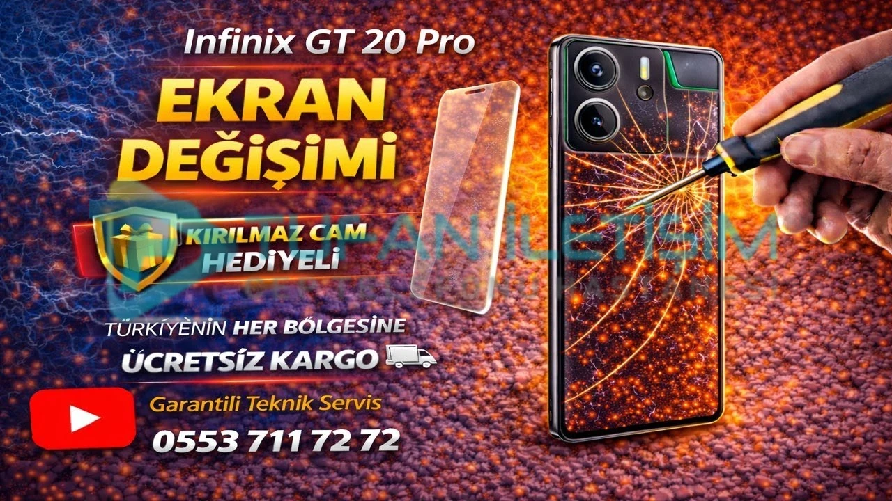 Infinix GT 20 Pro Ekran Değişimi