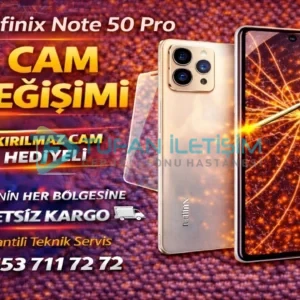 Infinix Note 50 Pro Cam Değişimi