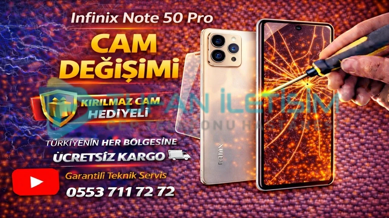 Infinix Note 50 Pro Cam Değişimi