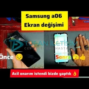 Samsung A06 Ekran Değişimi