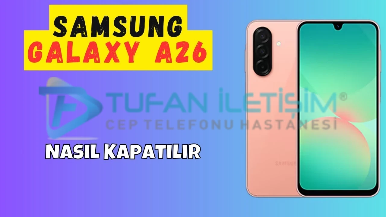 Samsung Galaxy A26 Cam Değişimi - Görsel 2