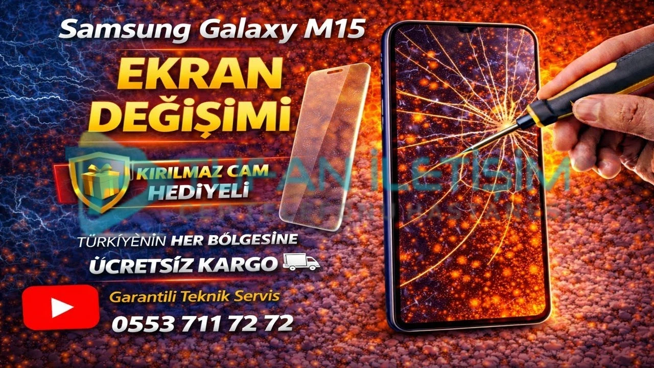 Samsung Galaxy M15 Ekran Değişimi