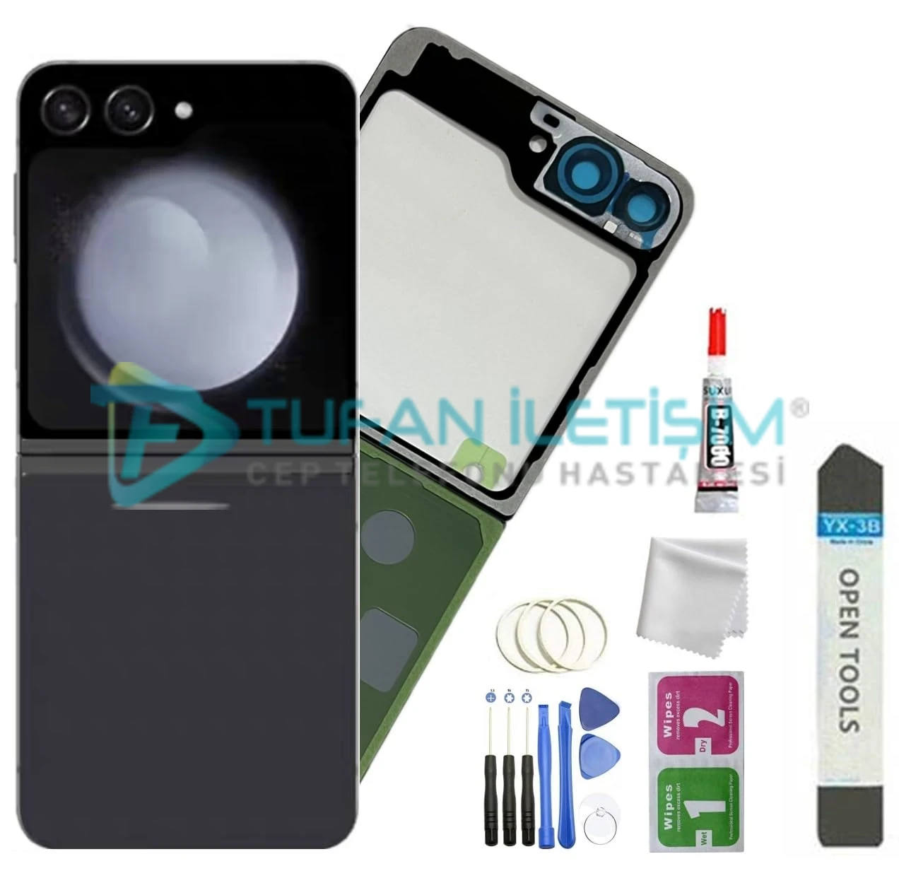 Samsung Galaxy Z Flip Küçük Ön Cam Değişimi - Görsel 2