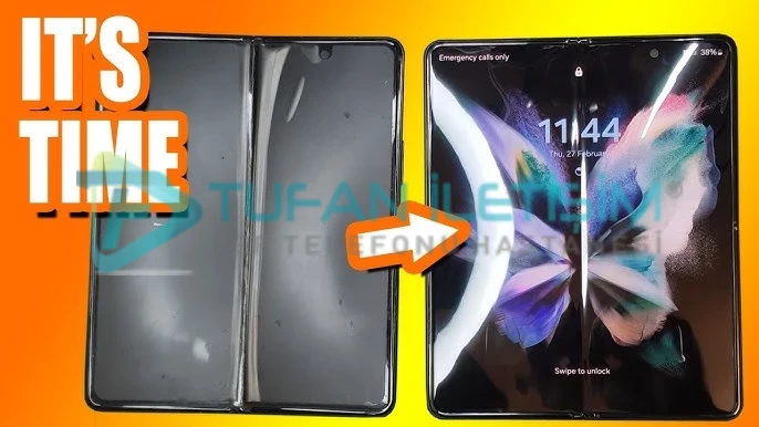 Samsung Galaxy Z Fold 2 Ön Ekran Değişimi - Görsel 6