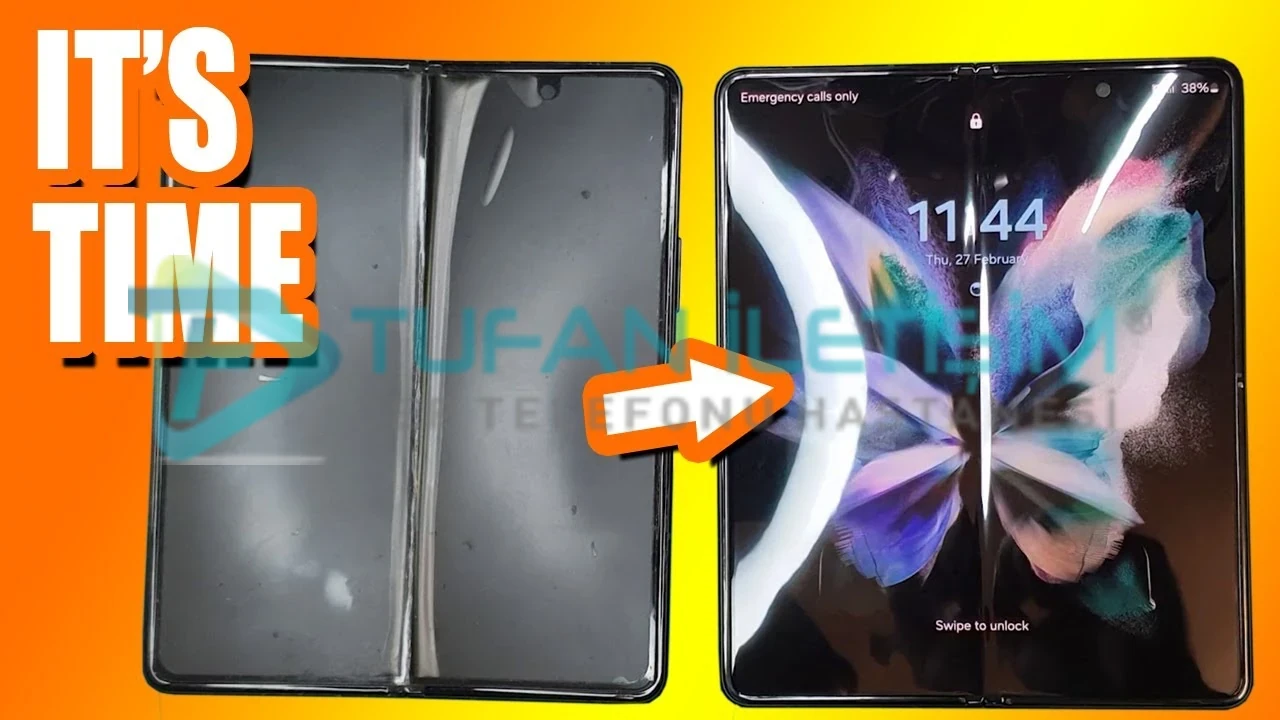 Samsung Galaxy Z Fold 3 Ön Cam Değişimi - Görsel 7