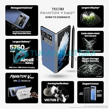 Tecno Phantom V Fold 2 Ekran Değişimi - Görsel 6