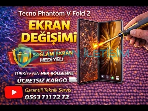 Tecno Phantom V Fold 2 Ekran Değişimi