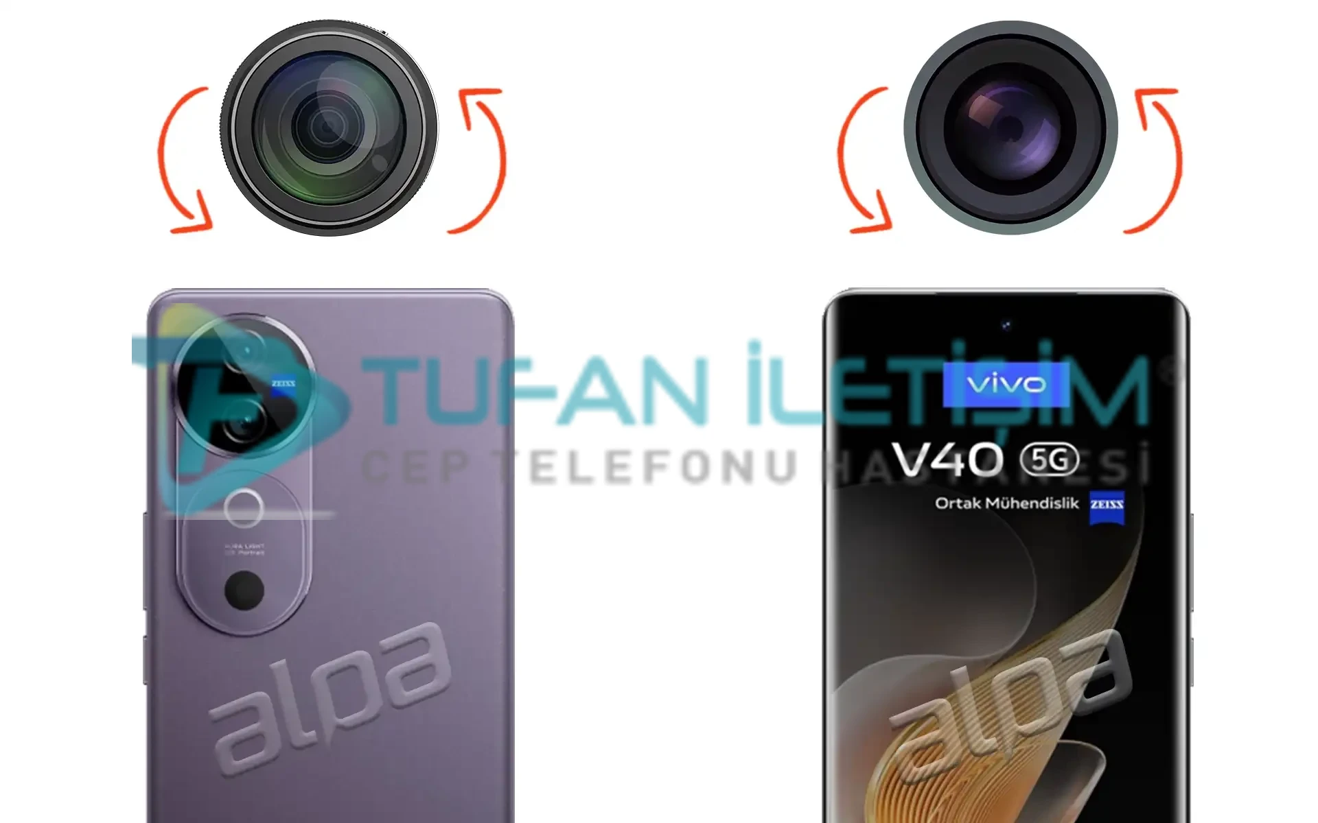 Vivo V40 Cam Değişimi
