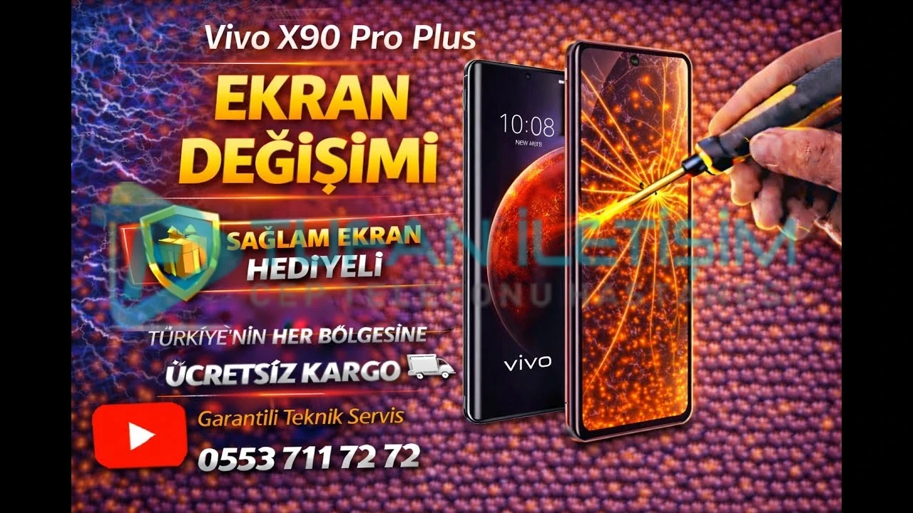 Vİvo X90 Pro Plus Cam Değişimi - Görsel 3